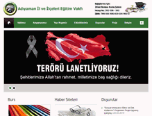 Tablet Screenshot of advak.org.tr